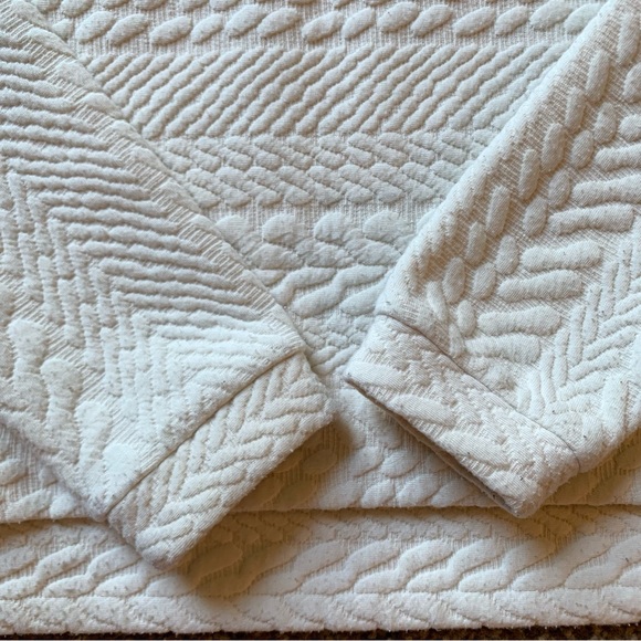 PrAna Dimension Winter Quilted Cropped Top Sweater Sz XS - Picture 8 of 12